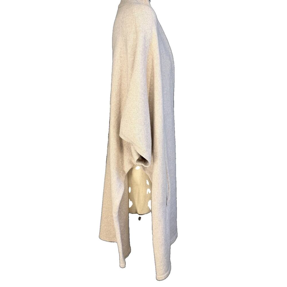 Eileen Fisher Tan Open Front Cardigan Sweater Shrug M/L Italian Yarn Boho - Picture 2 of 9
